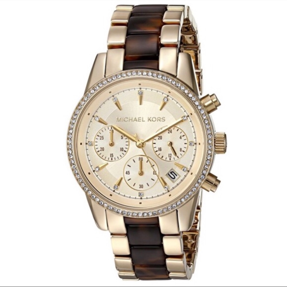 Rose Gold Micheal Kors watch